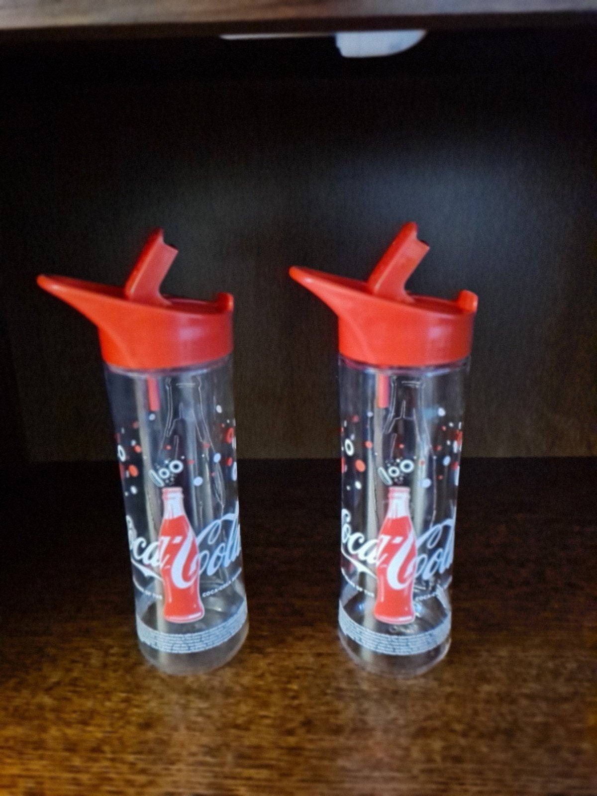 Set van 2 Coca-Cola drinkflessen - 100 Jaar Jubileumeditie, Ophalen, Zo goed als nieuw