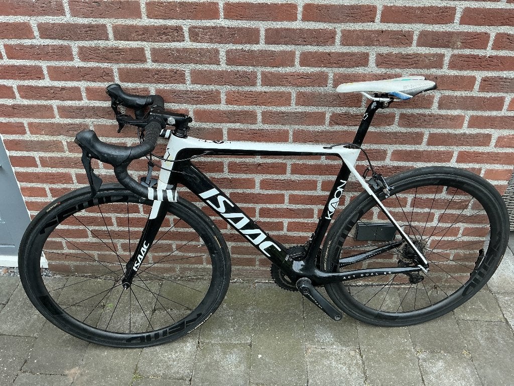 Dames racefiets, Fietsen en Brommers, Fietsen | Racefietsen, 28 inch, Gebruikt, Carbon, Velgrem