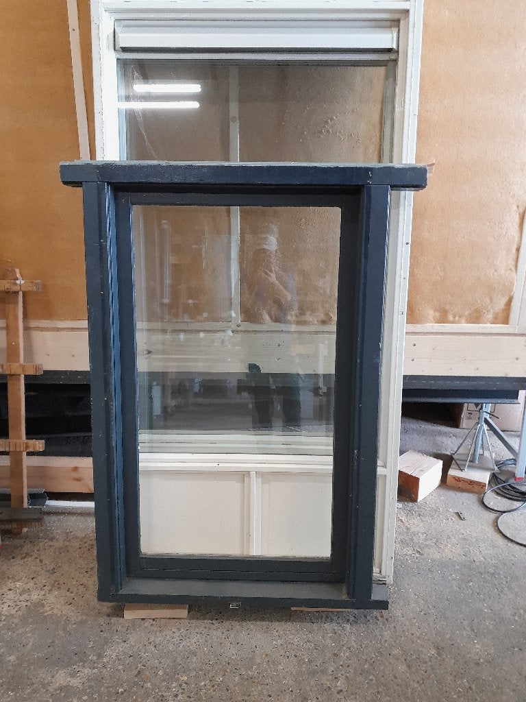 Kozijn met draaikiepraam, Ophalen, Gevelraam of Ruit, Gebruikt, 80 tot 120 cm