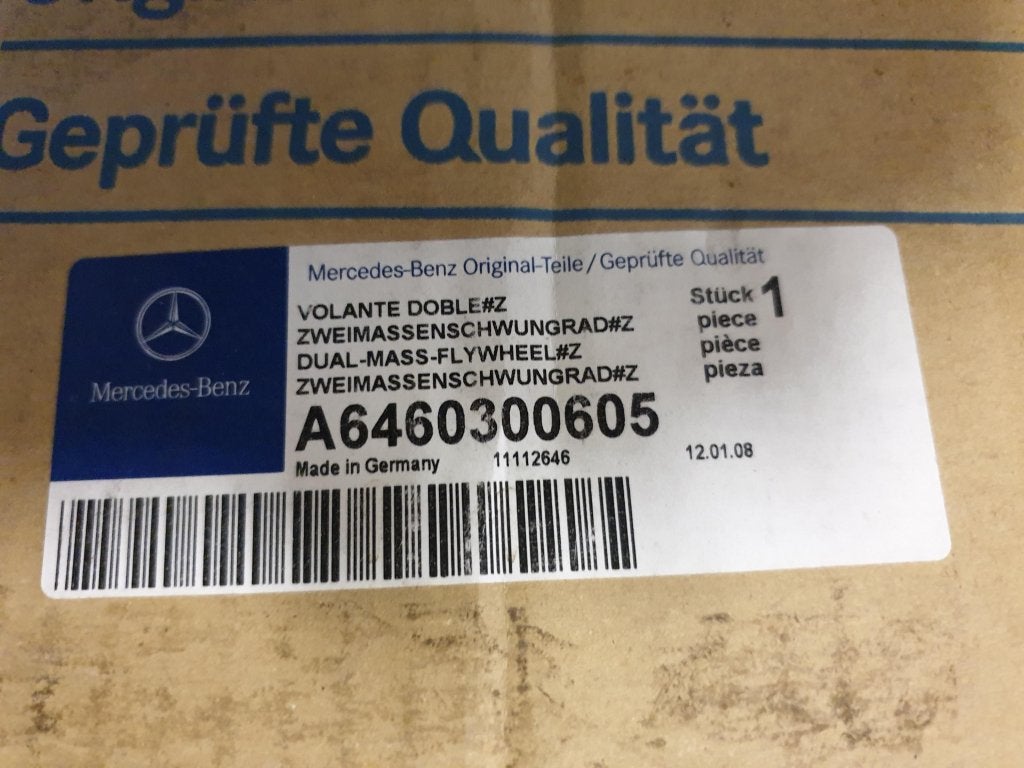 Foto 2 van Nieuwe Mercedes dubbel massa vliegwiel A6460300605 [166]
