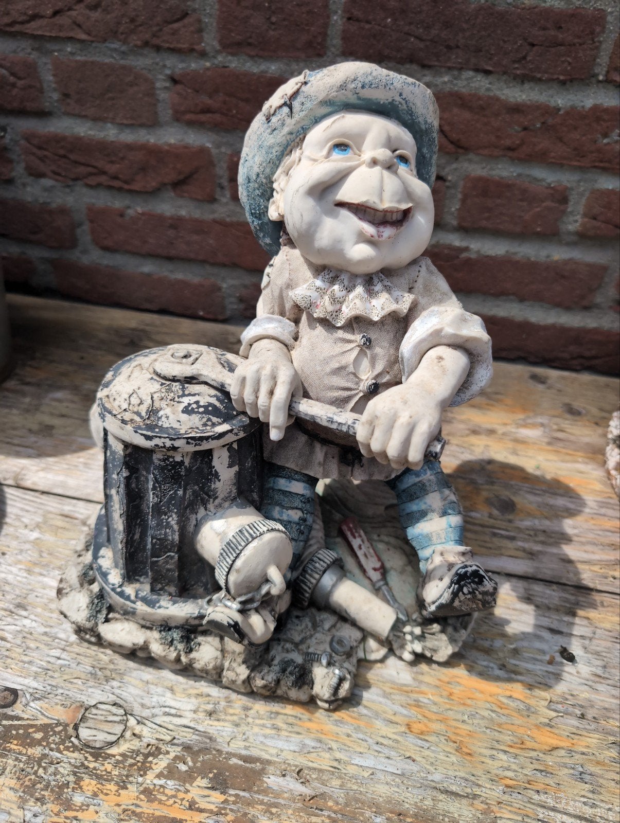 Laaf beeld brandweerman, Ophalen of Verzenden, Gebruikt