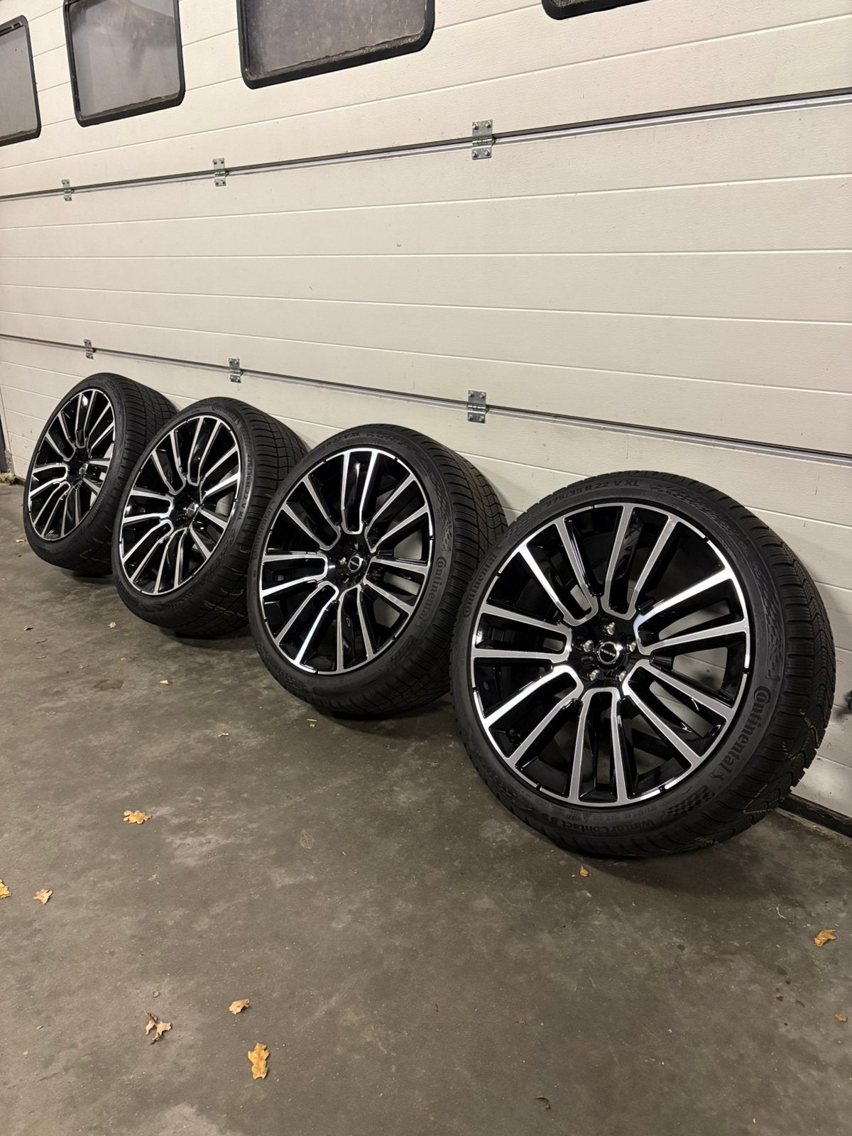 Volvo XC90 22 inch Demo velgen winter Continental, Gebruikt, 275 mm, Banden en Velgen, Zweden
