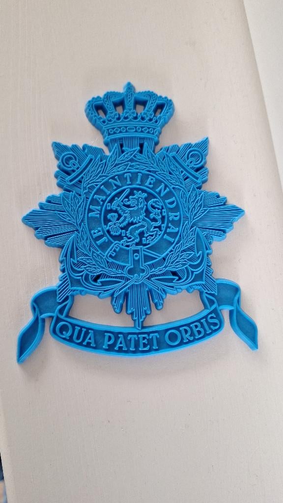 Korps Mariniers wapen, Ophalen of Verzenden, Marine, Nederland, Embleem of Badge