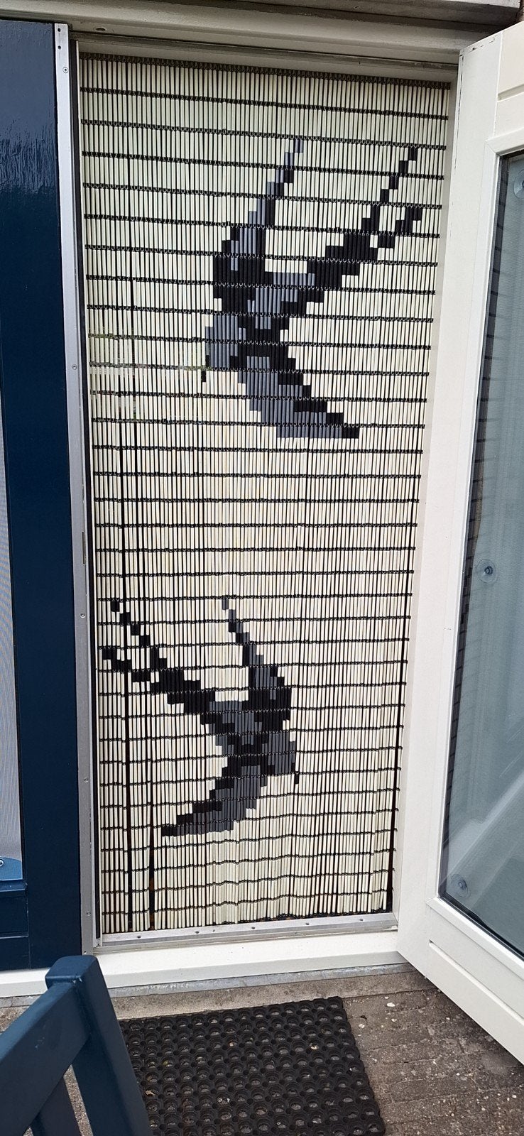 Vliegengordijn 90x210cm - Houd insecten buiten, Ophalen, Gebruikt, Overige merken, Wit