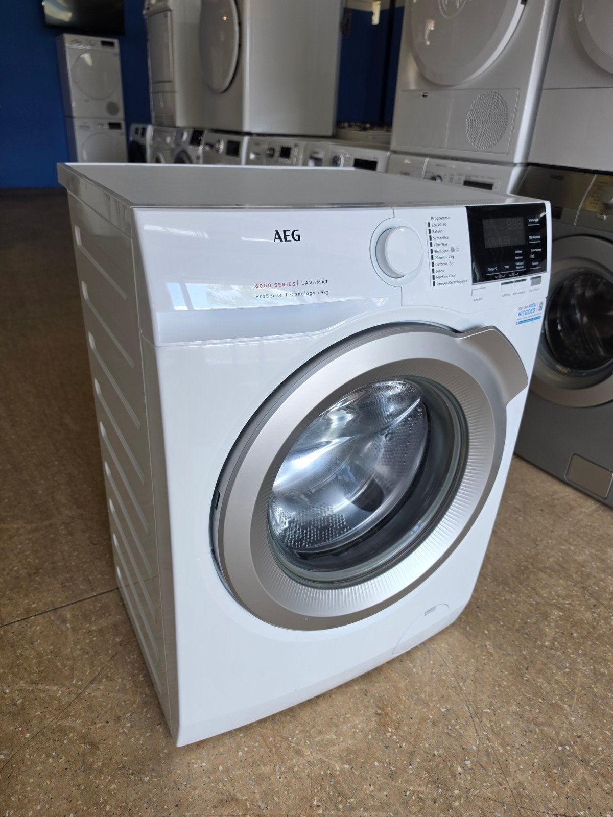 AEG 6000 Series wasmachine | 9 kilo | A+++ | Gratis thuis 🚚, AEG, Jirnsum, 1200 tot 1600 toeren, 8 tot 10 kg