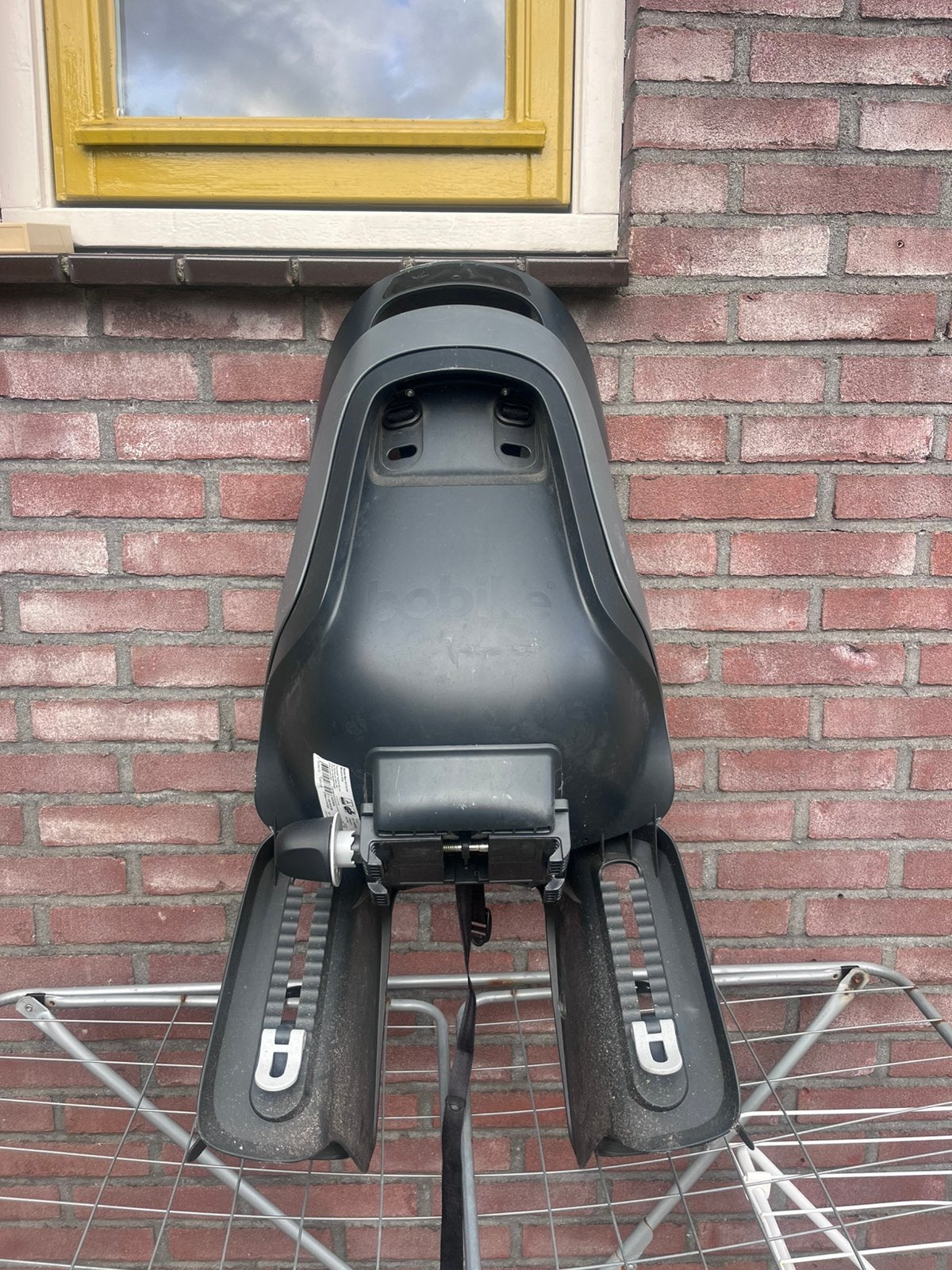 Bobike achterzitje, Ophalen, Gebruikt, Achterzitje, Voetsteuntjes