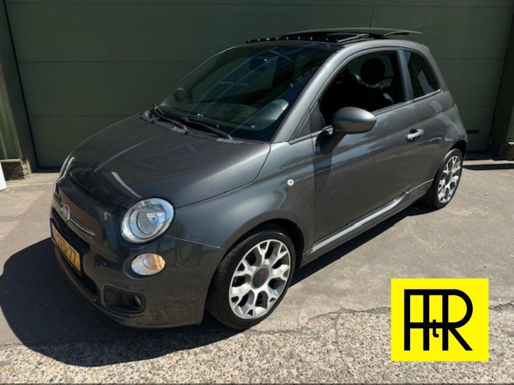 Fiat 500 0.9 TwinAir Turbo 500 S met schuifdak., Auto's, Voorwielaandrijving, Gebruikt, 905 kg, Bedrijf