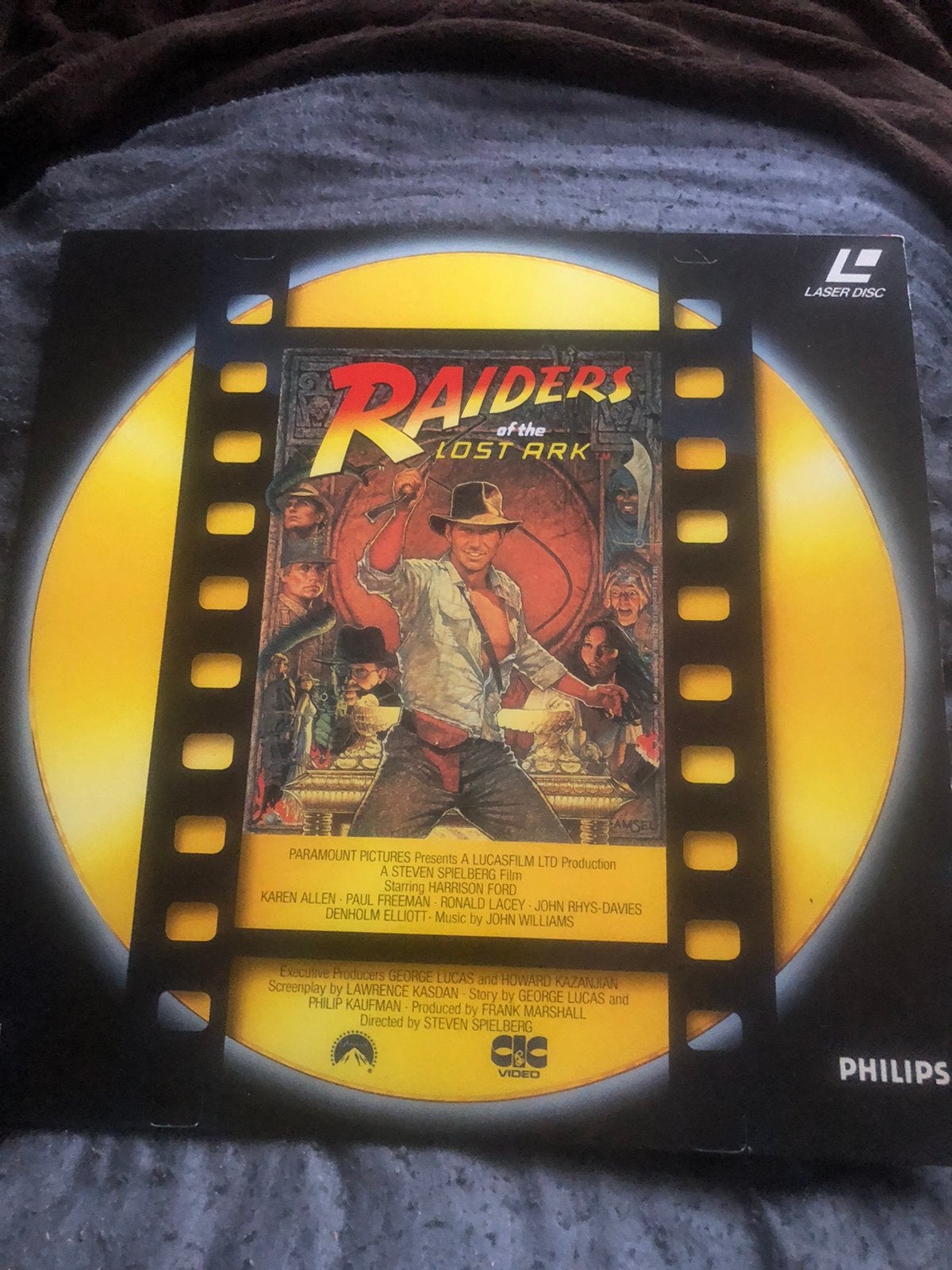 Raiders of the lost ark laser disc, Cd's en Dvd's, Ophalen of Verzenden, Zo goed als nieuw