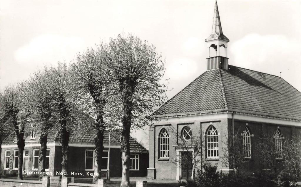 Gieterveen, Ned. Herv. Kerk, Verzamelen, Ophalen of Verzenden, 1960 tot 1980, Gelopen, Drenthe