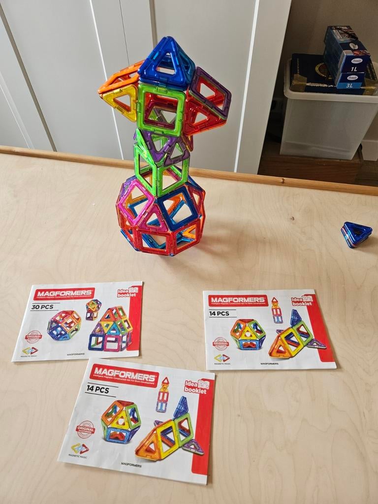 Magformers Magnetisch Bouwspeelgoed - Diverse Sets, Kinderen en Baby's, Speelgoed | Bouwstenen, Ophalen of Verzenden, Zo goed als nieuw
