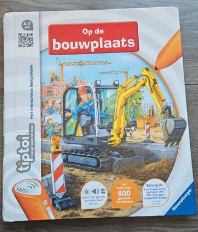 Tiptoi op de bouwplaats, Kinderen en Baby's, Speelgoed | Educatief en Creatief, Ophalen of Verzenden, Gebruikt, Bouwen, Met licht