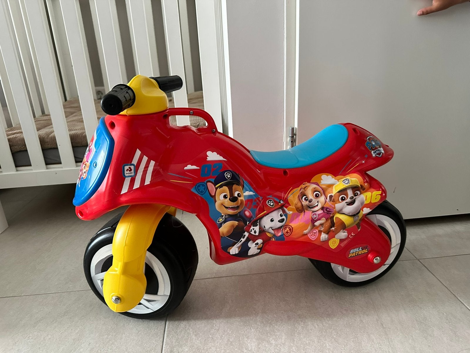 Paw patrol loopmotor, Kinderen en Baby's, Ophalen, Gebruikt, Loopfiets