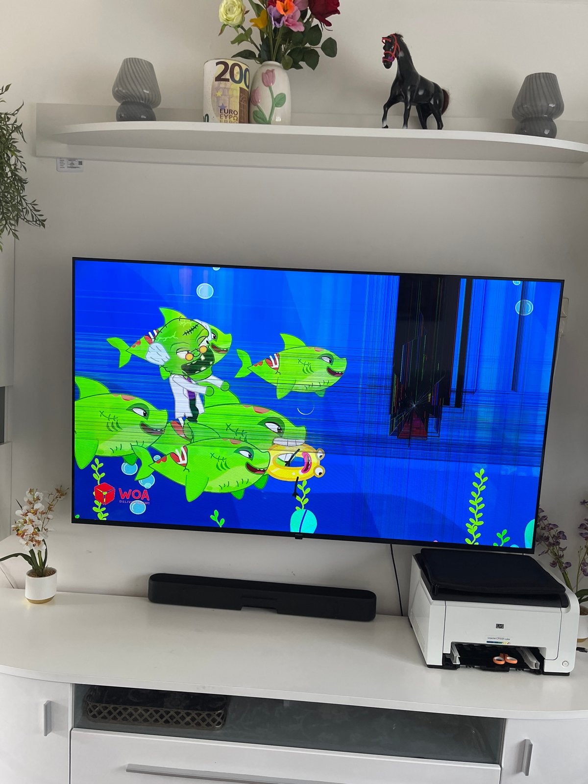 Aangeboden: 65 inch Philips TV, Ophalen of Verzenden, Samsung, Smart TV, 100 cm of meer