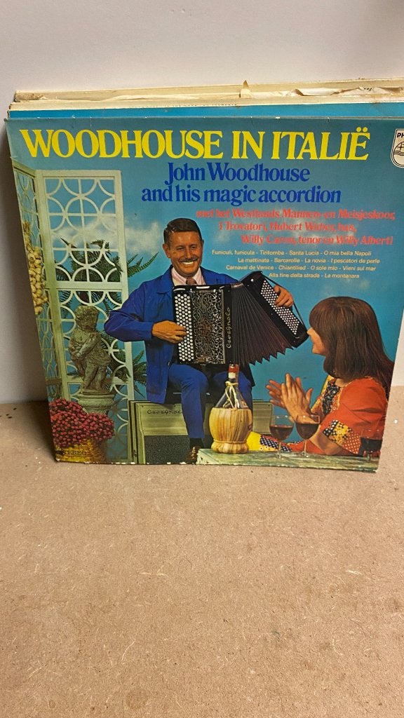 John Woodhouse in Italië - LP, Cd's en Dvd's, LP, Gebruikt, Overige genres, Ophalen of Verzenden