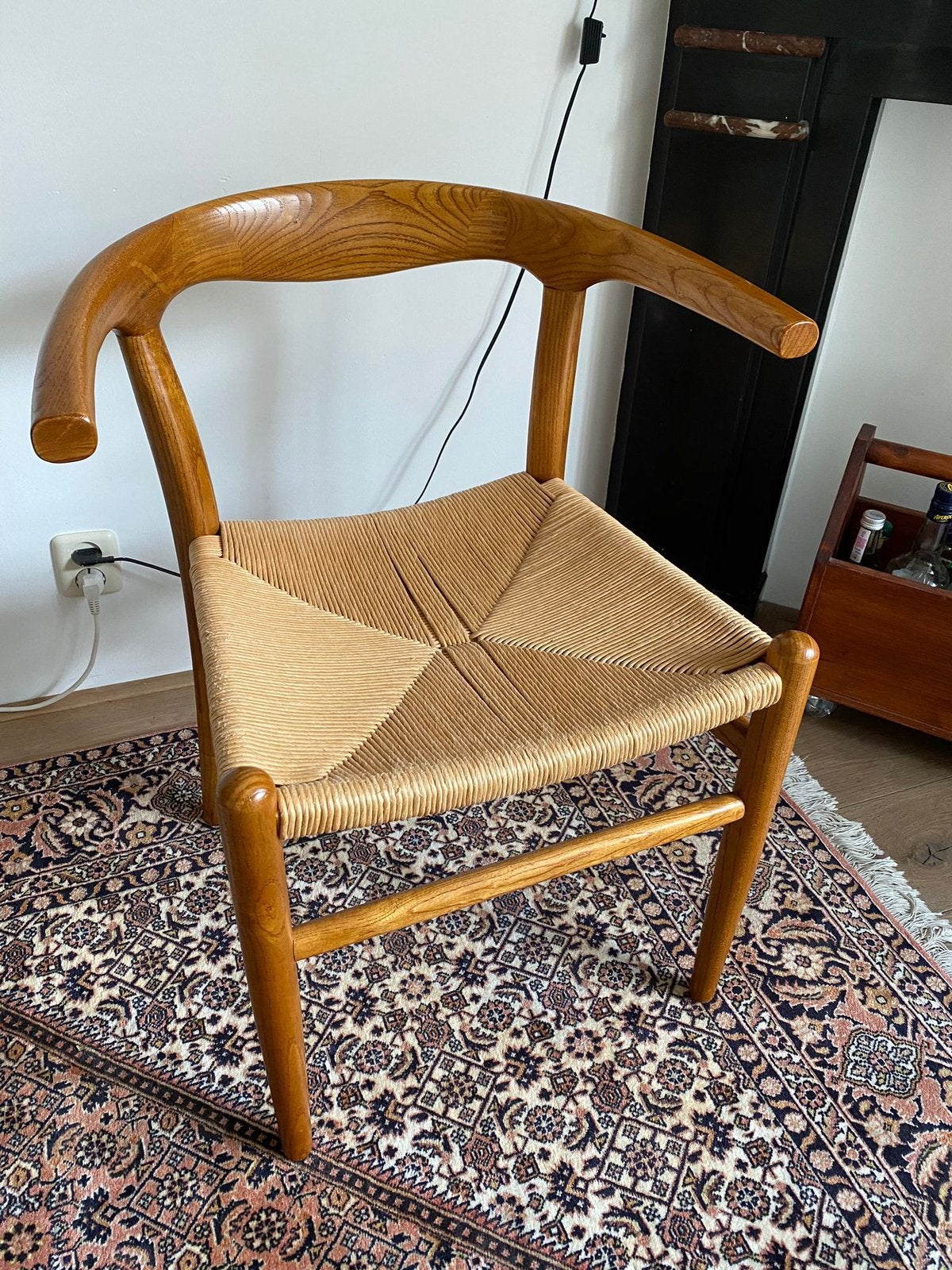 NATTAVAARA Stoel van Jotex - Scandinavisch Design, Huis en Inrichting, Stoelen, Zo goed als nieuw, Eén, Hout, Riet of Rotan, Ophalen