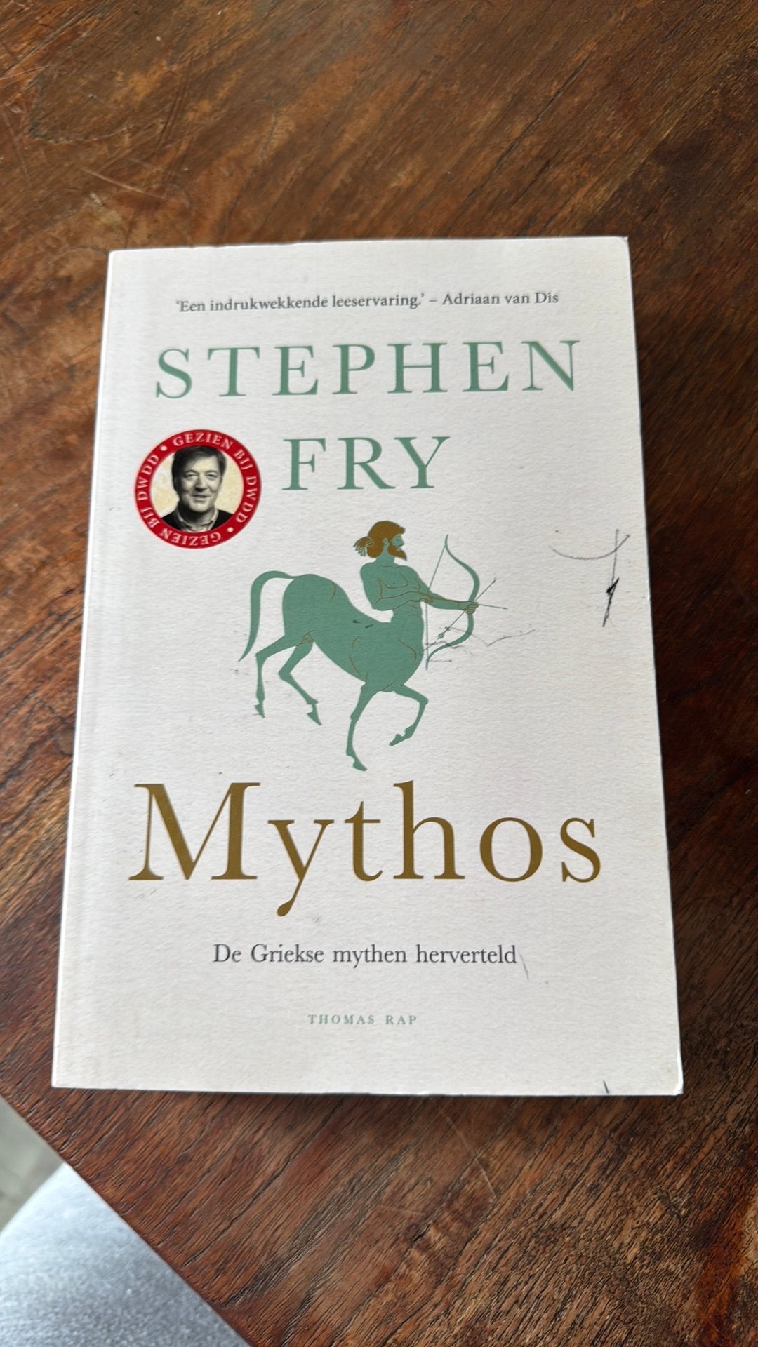 Stephen Fry - Mythos, Boeken, Stephen Fry, Ophalen of Verzenden, Zo goed als nieuw, Nederland