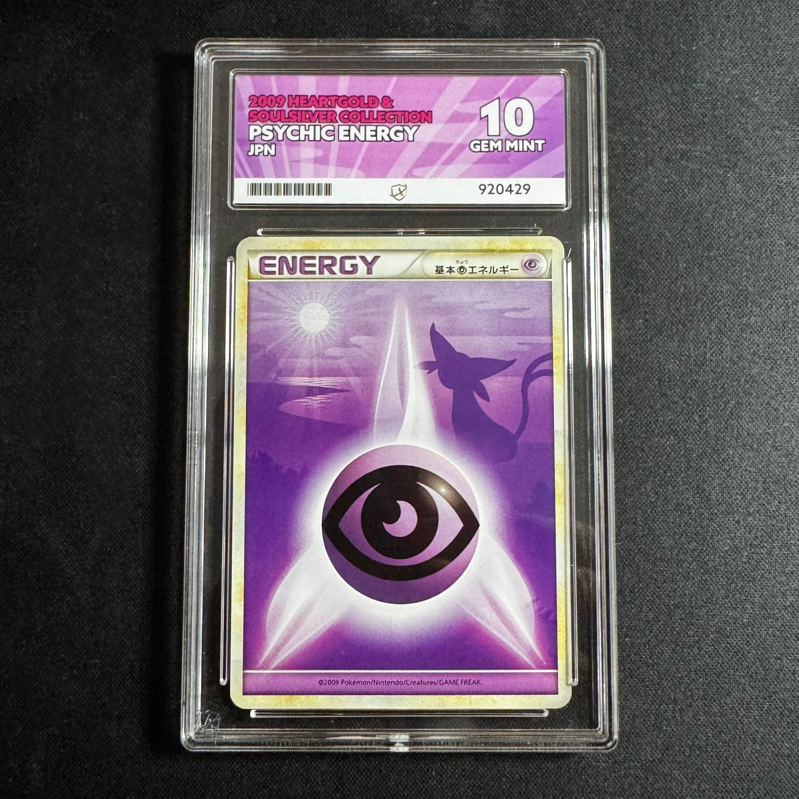 Pokémon Psychic Energy ACE 10 L1 Espeon, Ophalen of Verzenden, Zo goed als nieuw