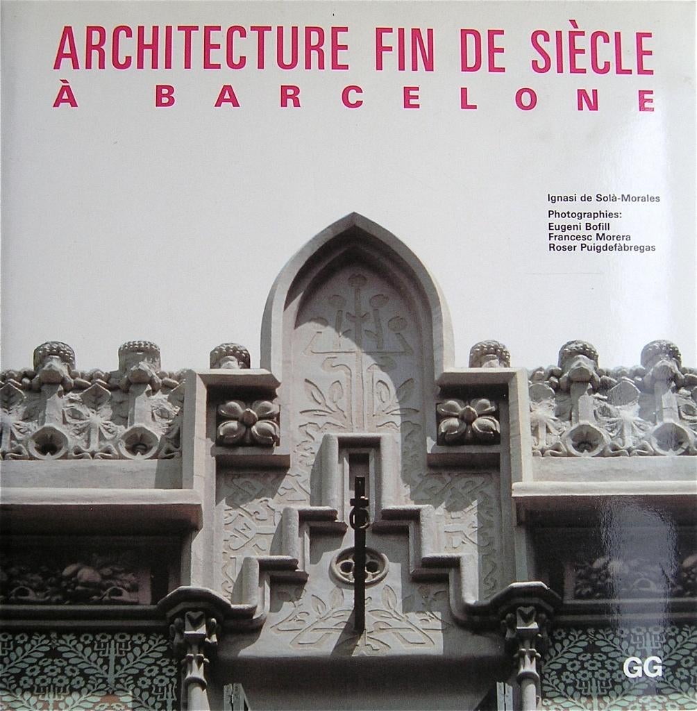 Architecture Fin de Siècle à Barcelone, Boeken, Kunst en Cultuur | Architectuur, Gelezen, Architectuur algemeen, Verzenden