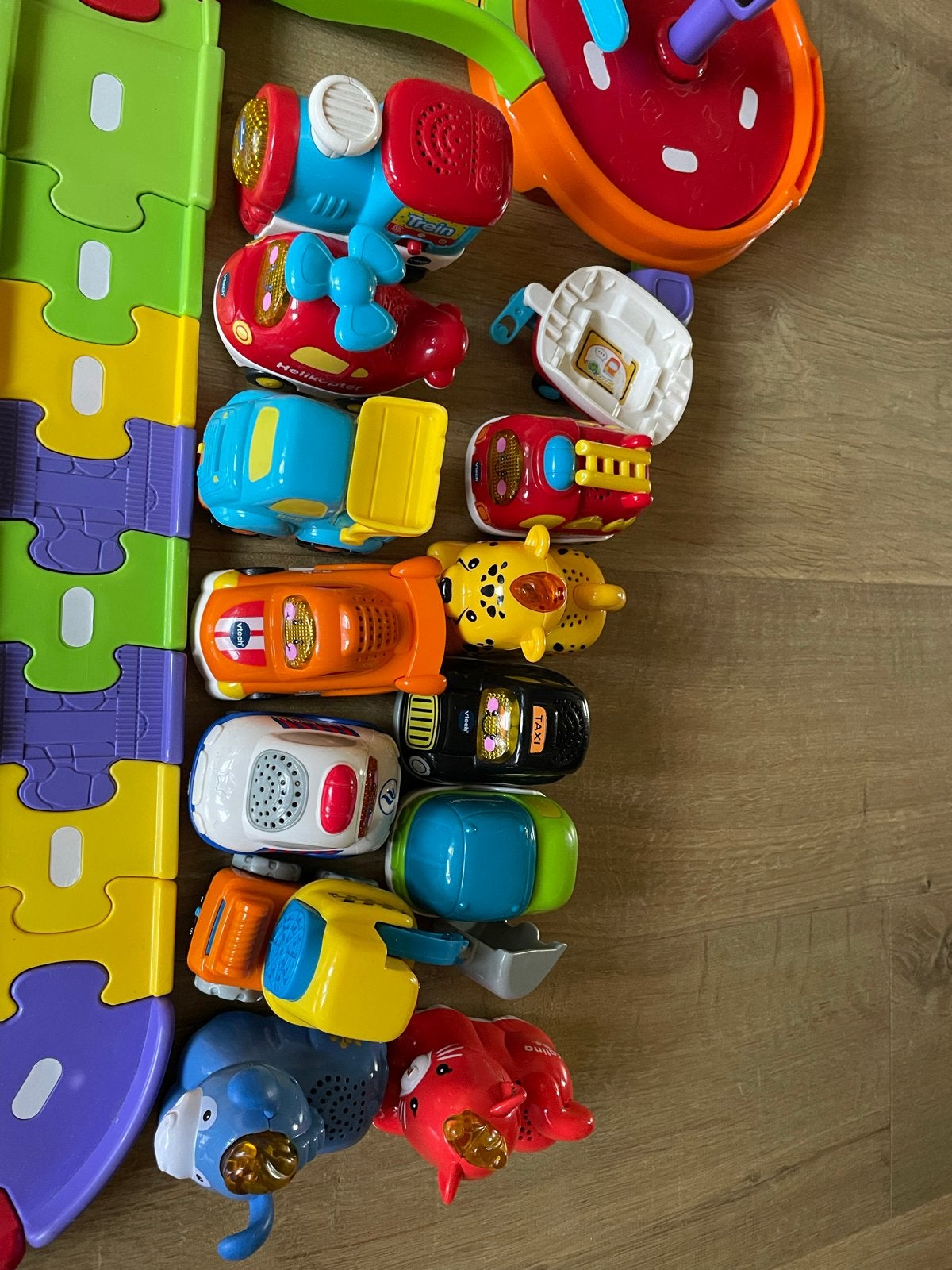 Groot VTech Toet Toet Auto's en Zoef Zoef Dieren pakket, Ophalen, Gebruikt