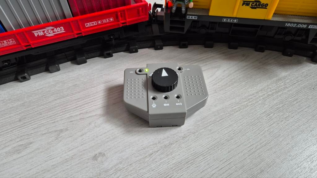 Playmobil Goederen Trein 5258 met afstandsbediening, Ophalen of Verzenden, Zo goed als nieuw, Complete set