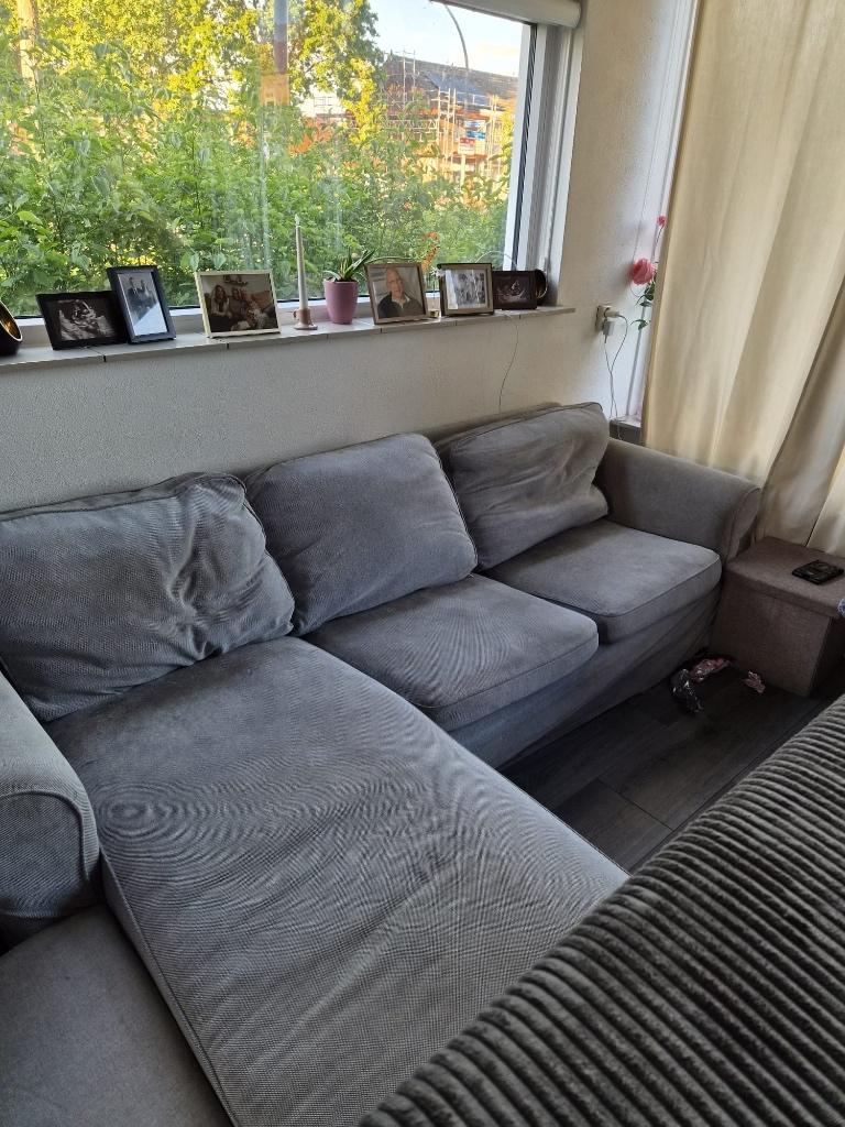 Ektorp hoekbank met chaises longues, Ophalen, Gebruikt, Hoekbank, Driepersoons