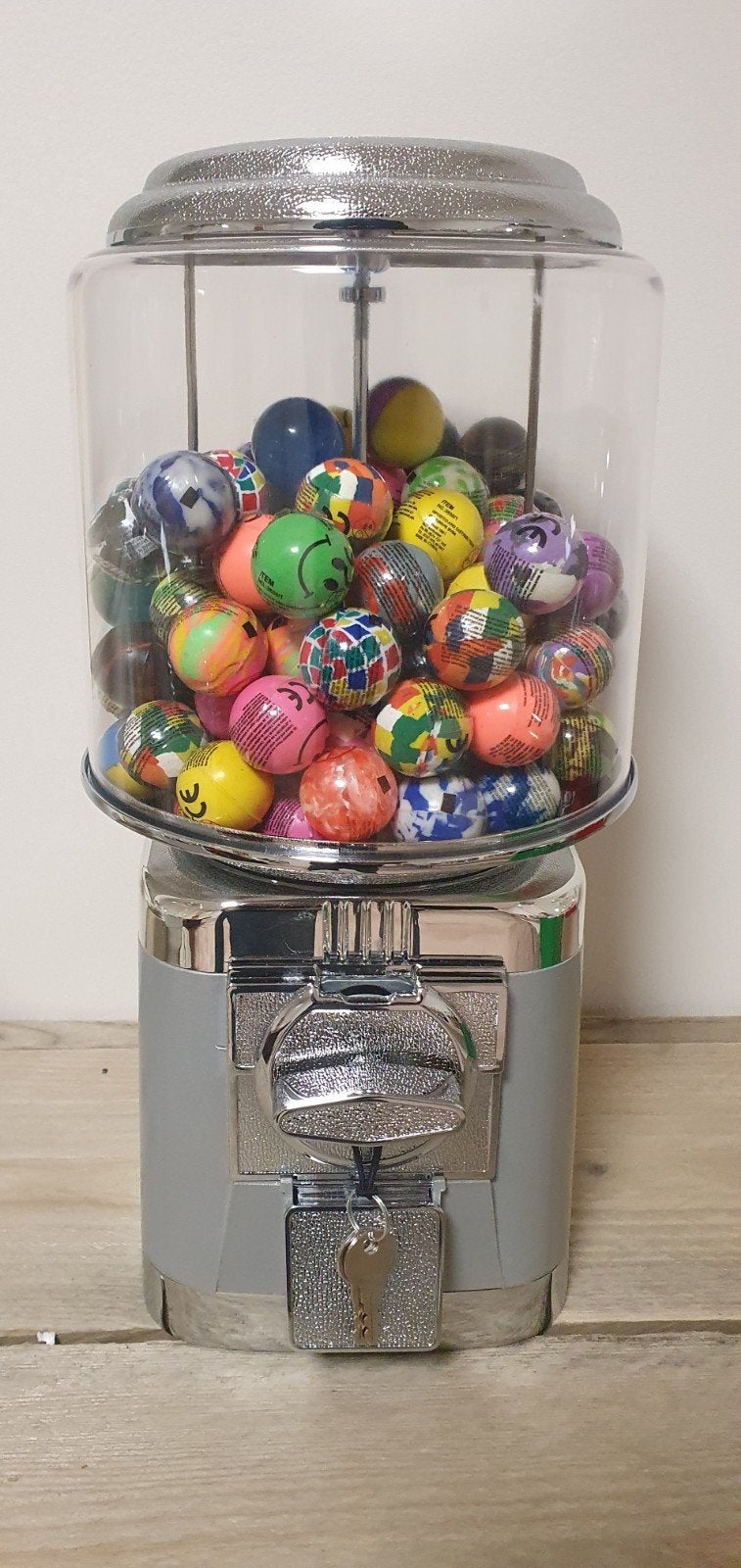 Kauwgomballen stuiterballen automaat Showroommodel, Ophalen of Verzenden, Zo goed als nieuw