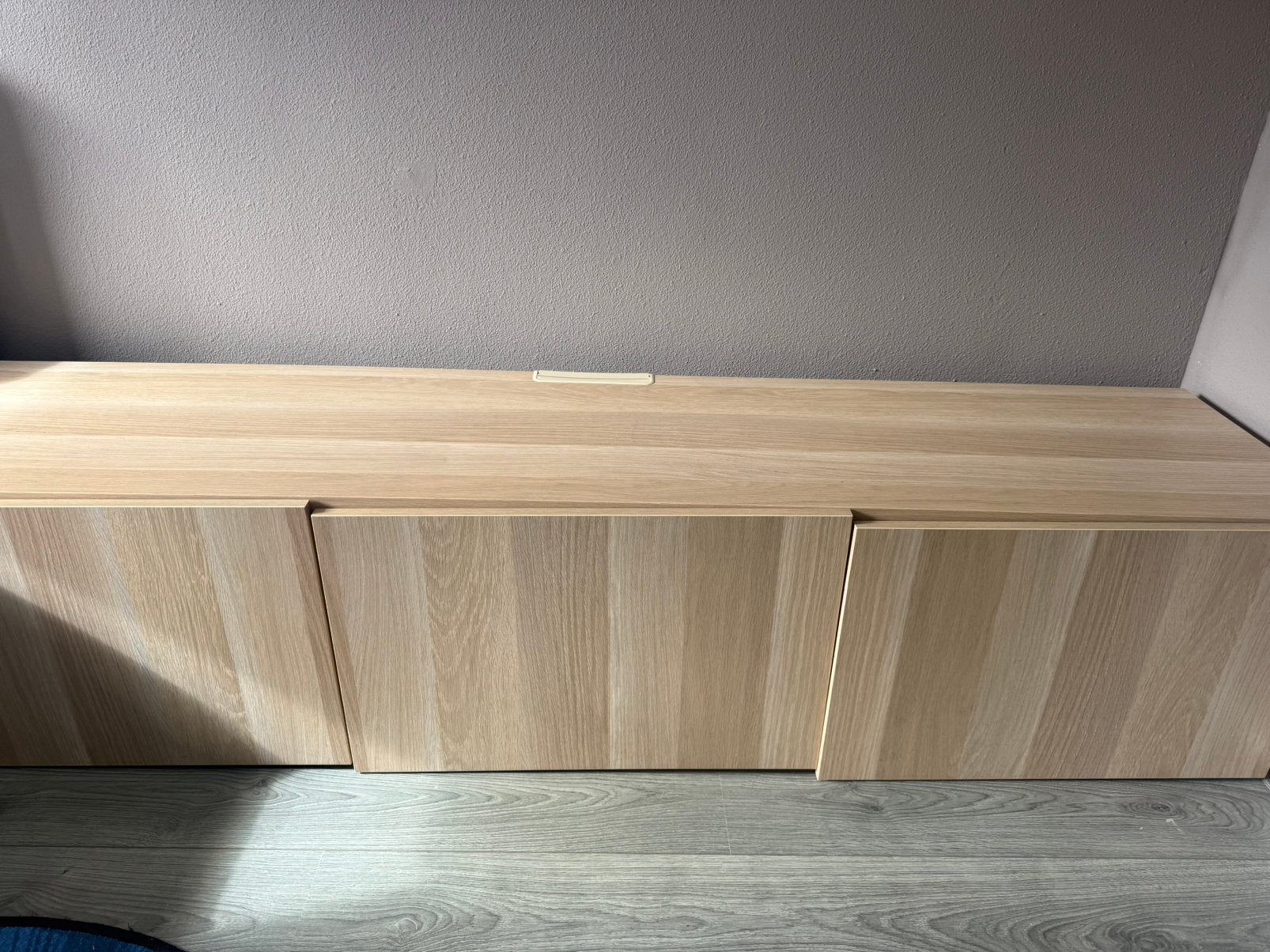 Besta tv meubel, Ophalen, Minder dan 25 mm, Zo goed als nieuw, Plank