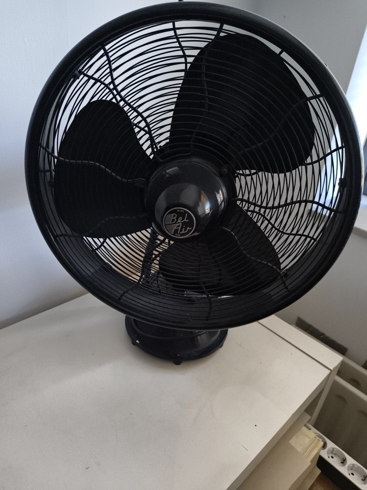 Bel Air Tafelventilator - Zwart, 3 snelheden, Ophalen, Gebruikt, Tafelventilator