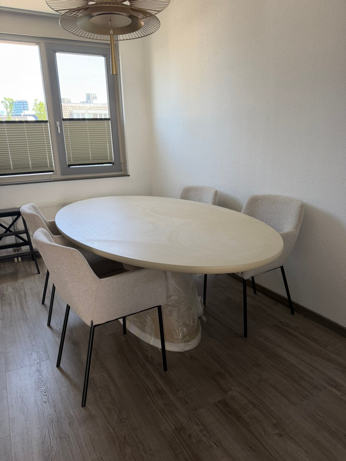 Loods 5, eetkamerstoelen 4 st, Ophalen, Zo goed als nieuw