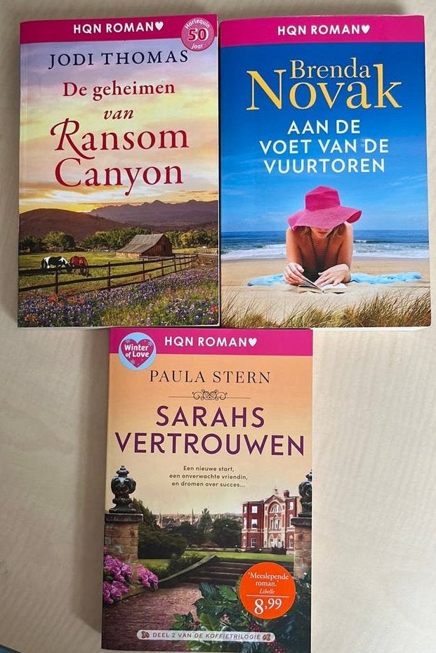 3 x nieuw HQN Roman, Brenda Novak, Paula Stern, Jodi Thomas, Ophalen of Verzenden, Nieuw, Nederland