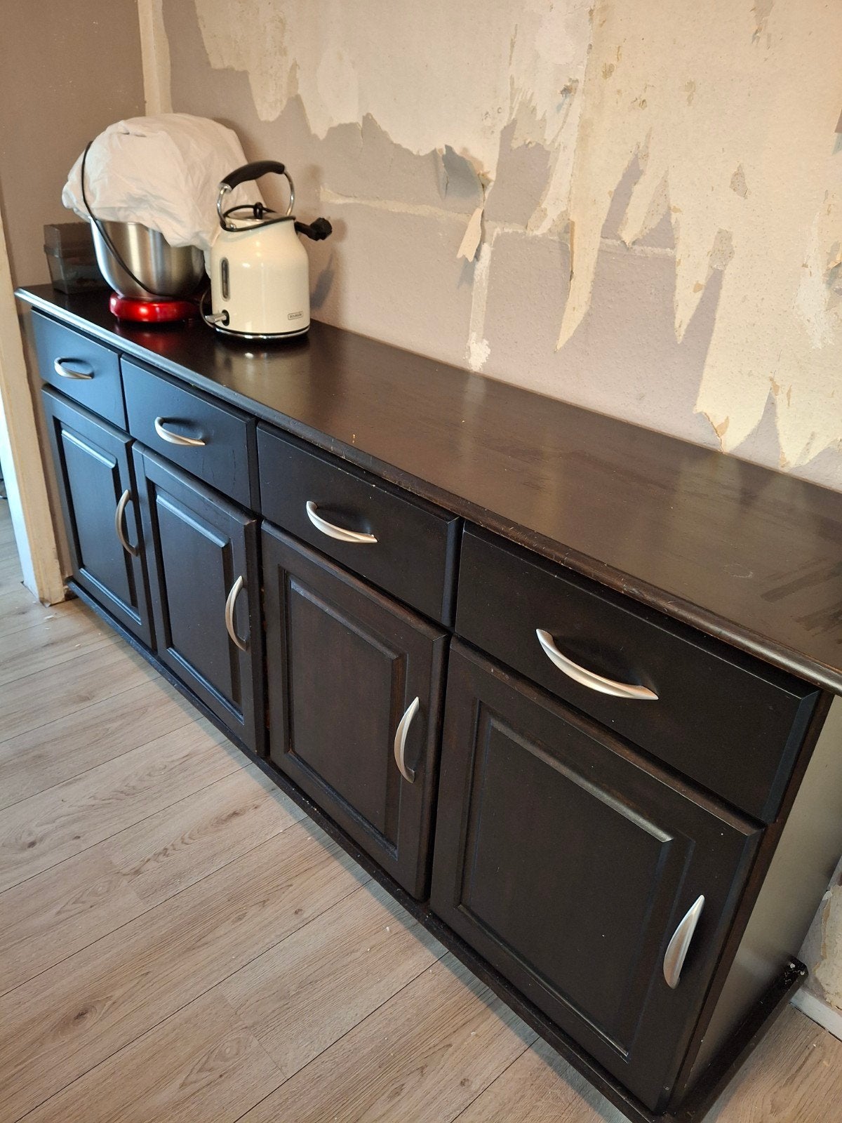 Gratis dressoir, Huis en Inrichting, Keuken | Complete keukens, Ophalen of Verzenden, Gebruikt, Enkelwandige keuken