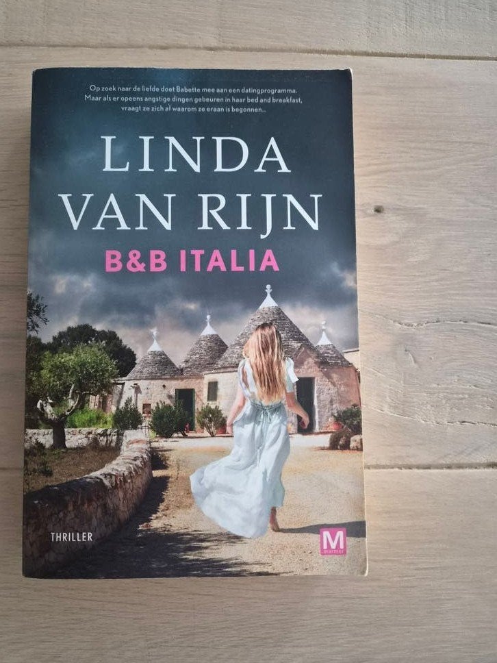 Linda van Rijn - B&B Italia (Thriller), Ophalen, Zo goed als nieuw, Linda van Rijn, Europa overig