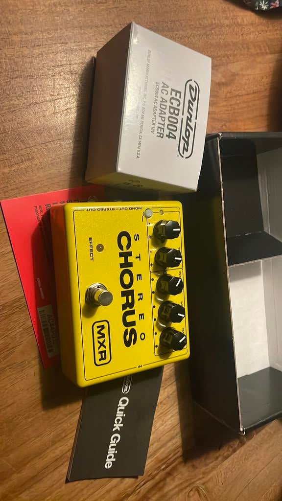 MXR M134 Stereo chorus, Muziek en Instrumenten, Effecten, Ophalen of Verzenden, Zo goed als nieuw, Chorus