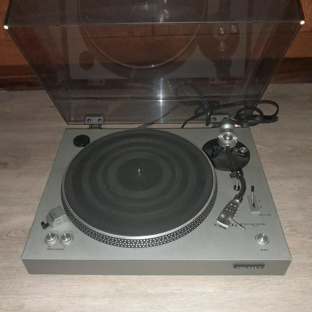Vintage Platenspeler,  pick up Scott ps 47, Audio, Tv en Foto, Platenspelers, Ophalen of Verzenden, Overige merken