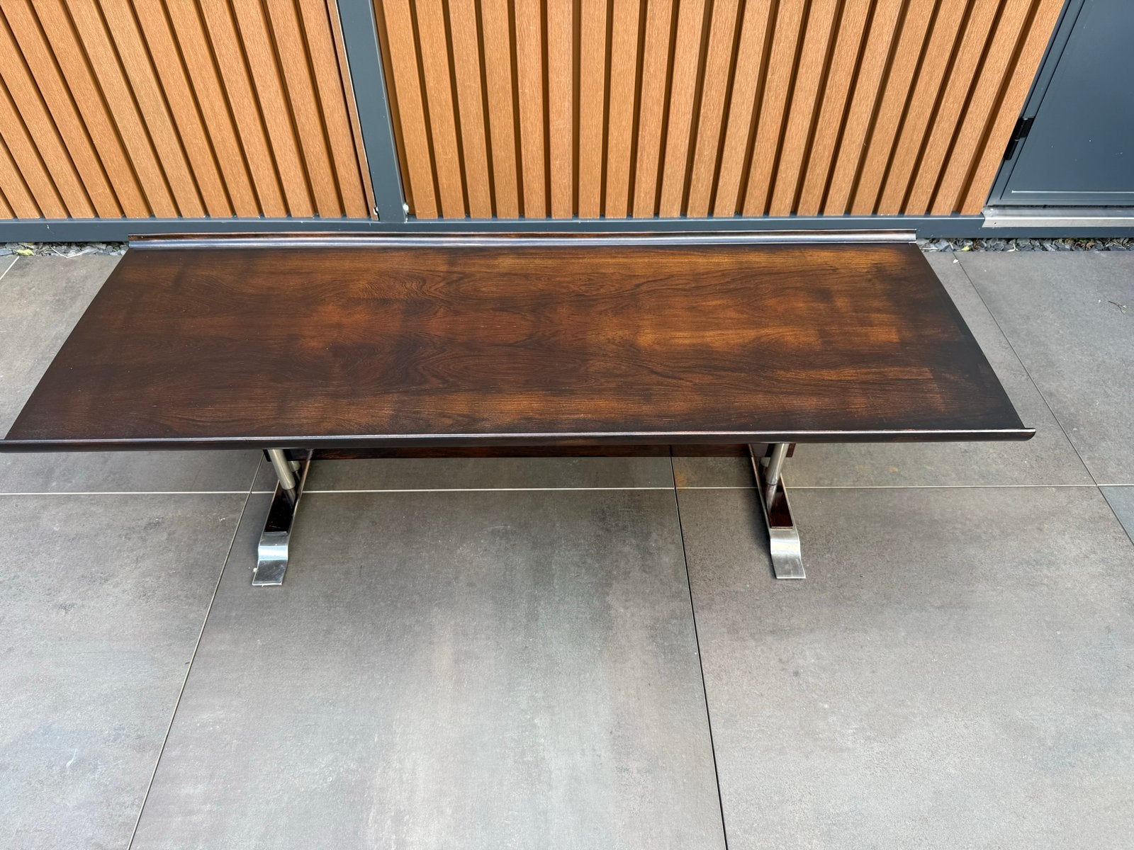 Vintage Merrow Associates coffee table, Minder dan 50 cm, Gebruikt, 100 tot 150 cm, Rechthoekig