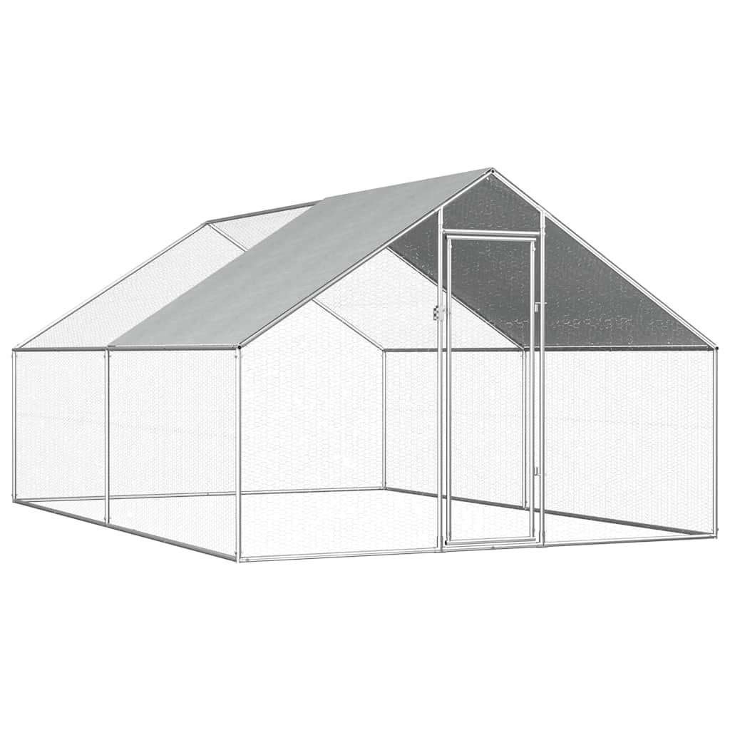 Buitenhok kippenhok kippenren 2,75x4x1,92 m GRATIS BEZORGD!, Dieren en Toebehoren, Pluimvee | Toebehoren, Kippenhok of Kippenren