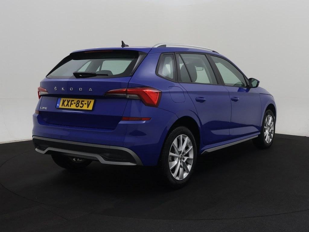 Skoda Kamiq 1.0 TSI Style Led.Matrix/VC/Ecc/Keyless/Nav, Auto's, Voorwielaandrijving, Dealer onderhouden, Stof, Euro 6