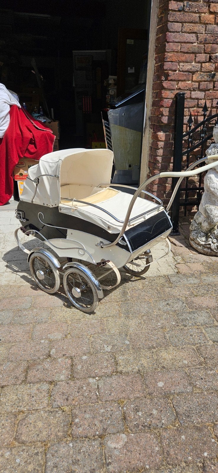 Prachtige kinderwagen jaren 40-50 merk Riemersma, Kinderen en Baby's, Kinderwagens en Combinaties, Ophalen, Zo goed als nieuw