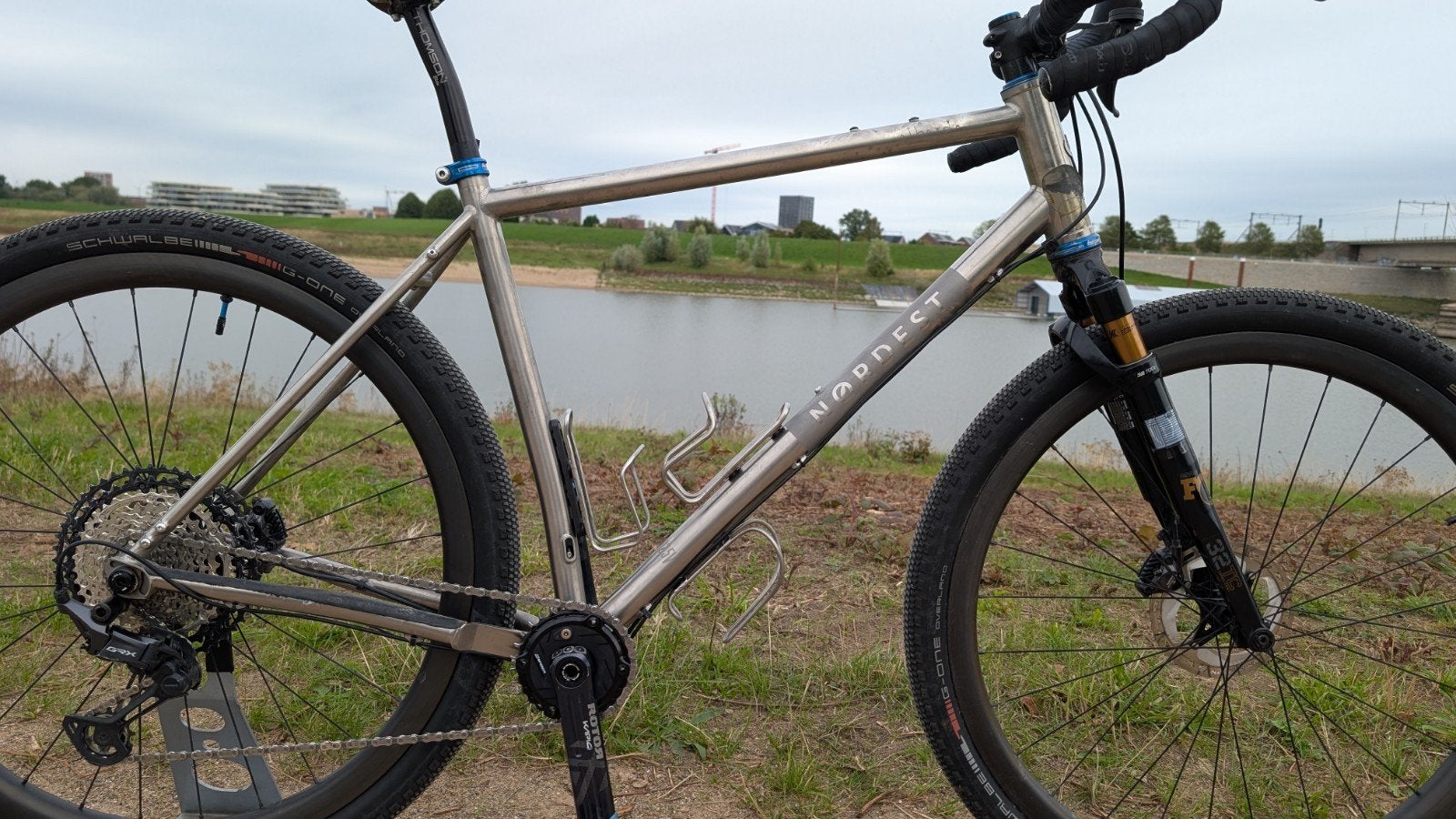 Nordest Super Albarda Titanium Gravel ML Frameset, Frame, Gebruikt, Nordest, Titanium