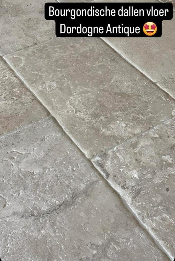 Bourgondische dallen vloer Dordogne unieke vloer! Aanbieding, Ophalen of Verzenden