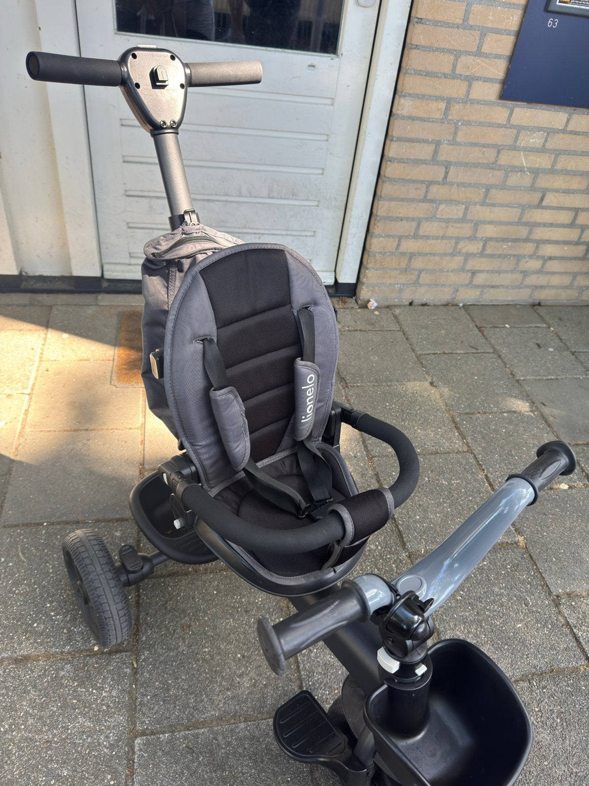 driewieler met duwstang, Ophalen, Zo goed als nieuw, Duwstang