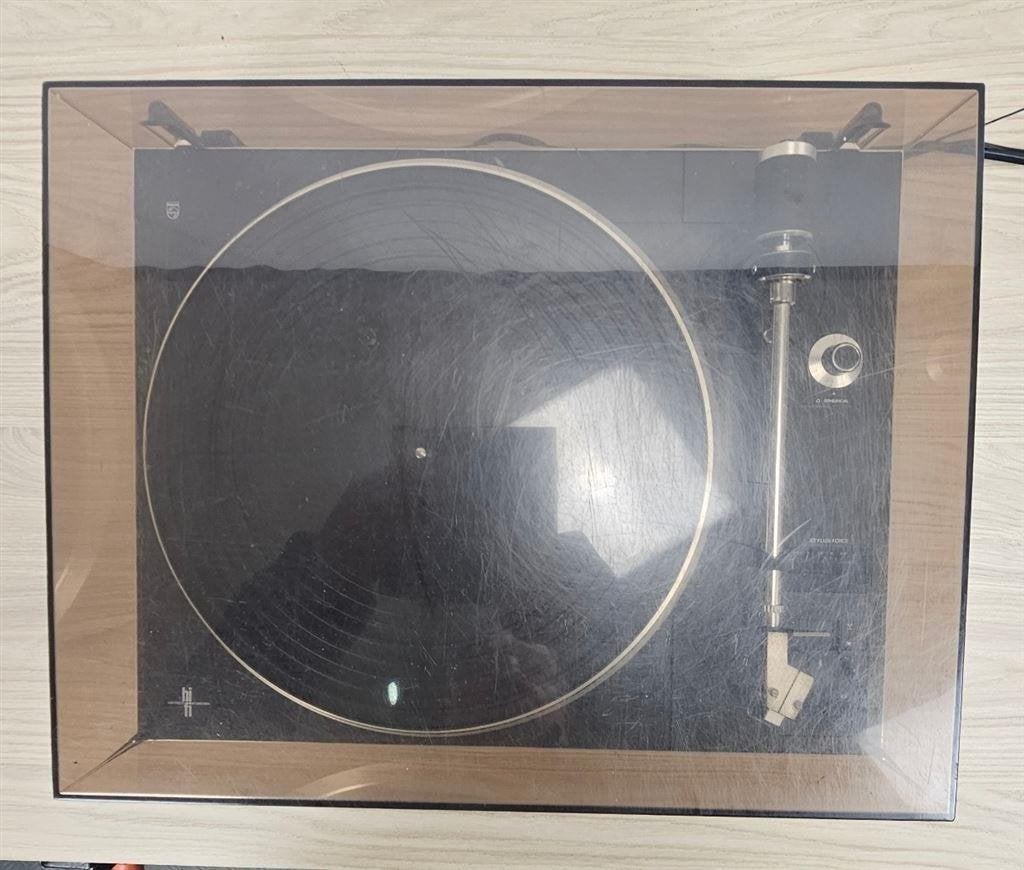 Philips 677 platenspeler met Direct Control, Ophalen of Verzenden, Gebruikt, Thorens