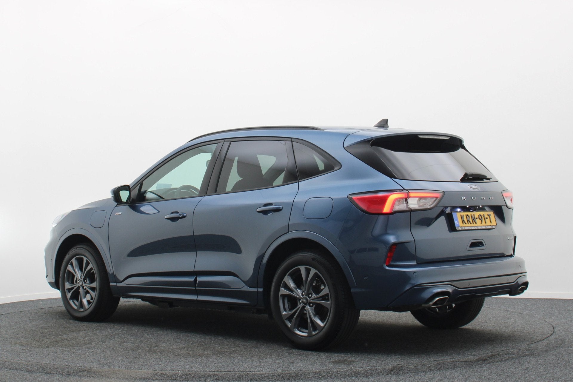 Ford Kuga 2.5 PHEV ST-Line Winter Pack, Head-Up, ACC, Camera, Stof, Gebruikt, 4 cilinders, Blauw