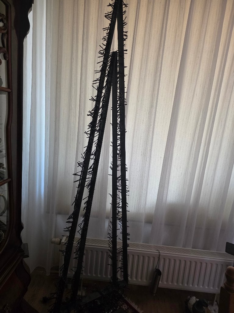 Grote rvs standaard 250 hoog, Ophalen, Overige soorten, Halfschaduw, 200 cm of meer