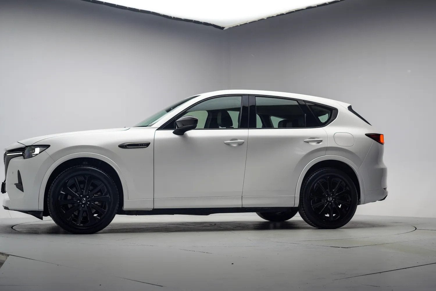 Mazda CX-60 2.5 PHEV 327pk AWD Homura [ Leder Stoelventilati, Automaat, Gebruikt, 2500 kg, Wit
