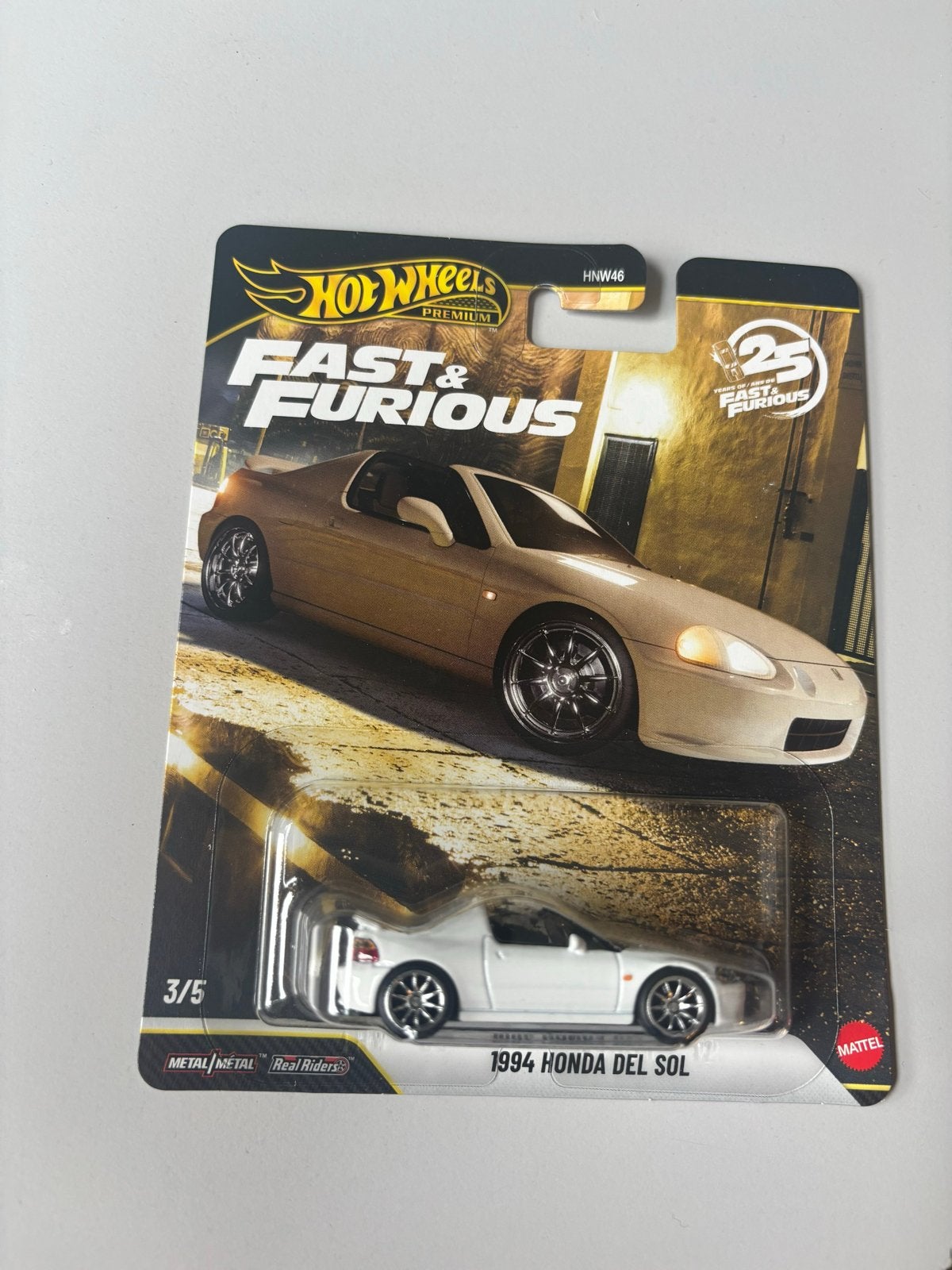 Hot Wheels Premium Fast & Furious 1994 Honda Del Sol, Ophalen of Verzenden, Nieuw, Auto