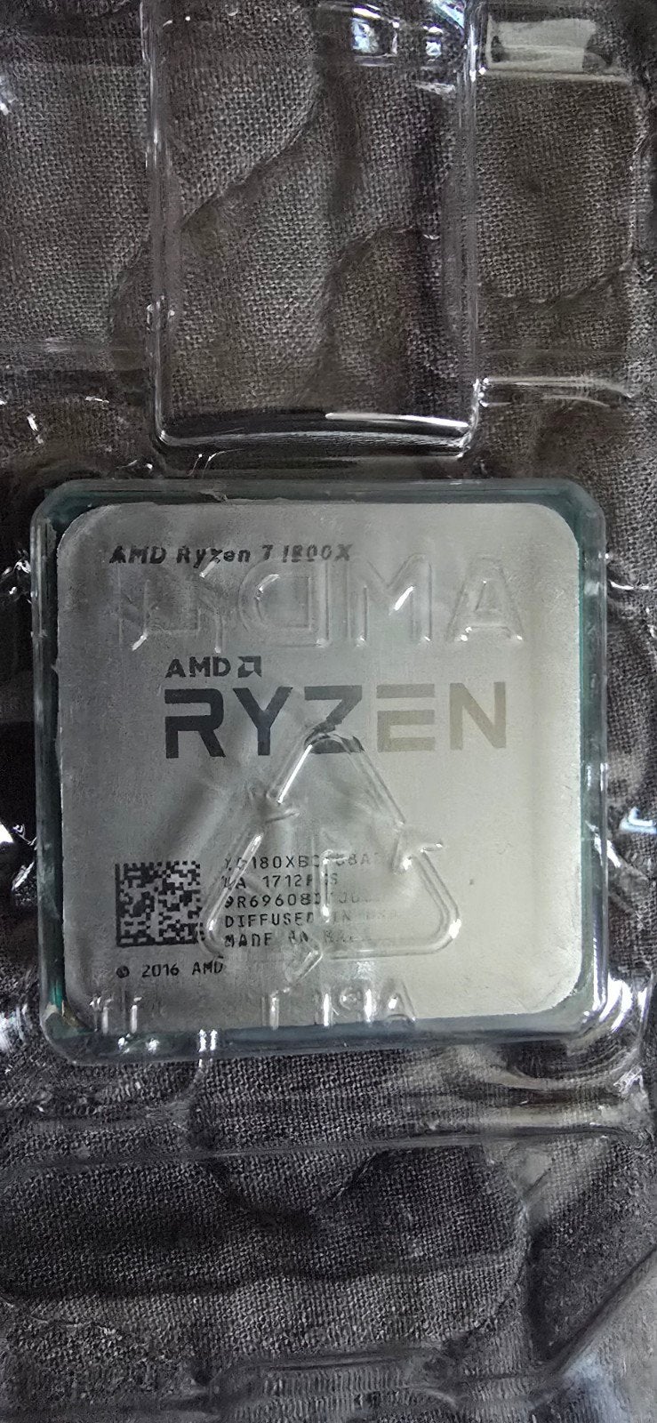 AMD Ryzen 7 1800X Processor, Computers en Software, AMD Ryzen 7 1800X, Zo goed als nieuw, 3 tot 4 Ghz, 8-core
