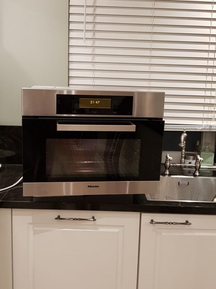 Miele combi oven, Witgoed en Apparatuur, Ovens, Ophalen, 45 tot 50 cm, Inbouw, Miele