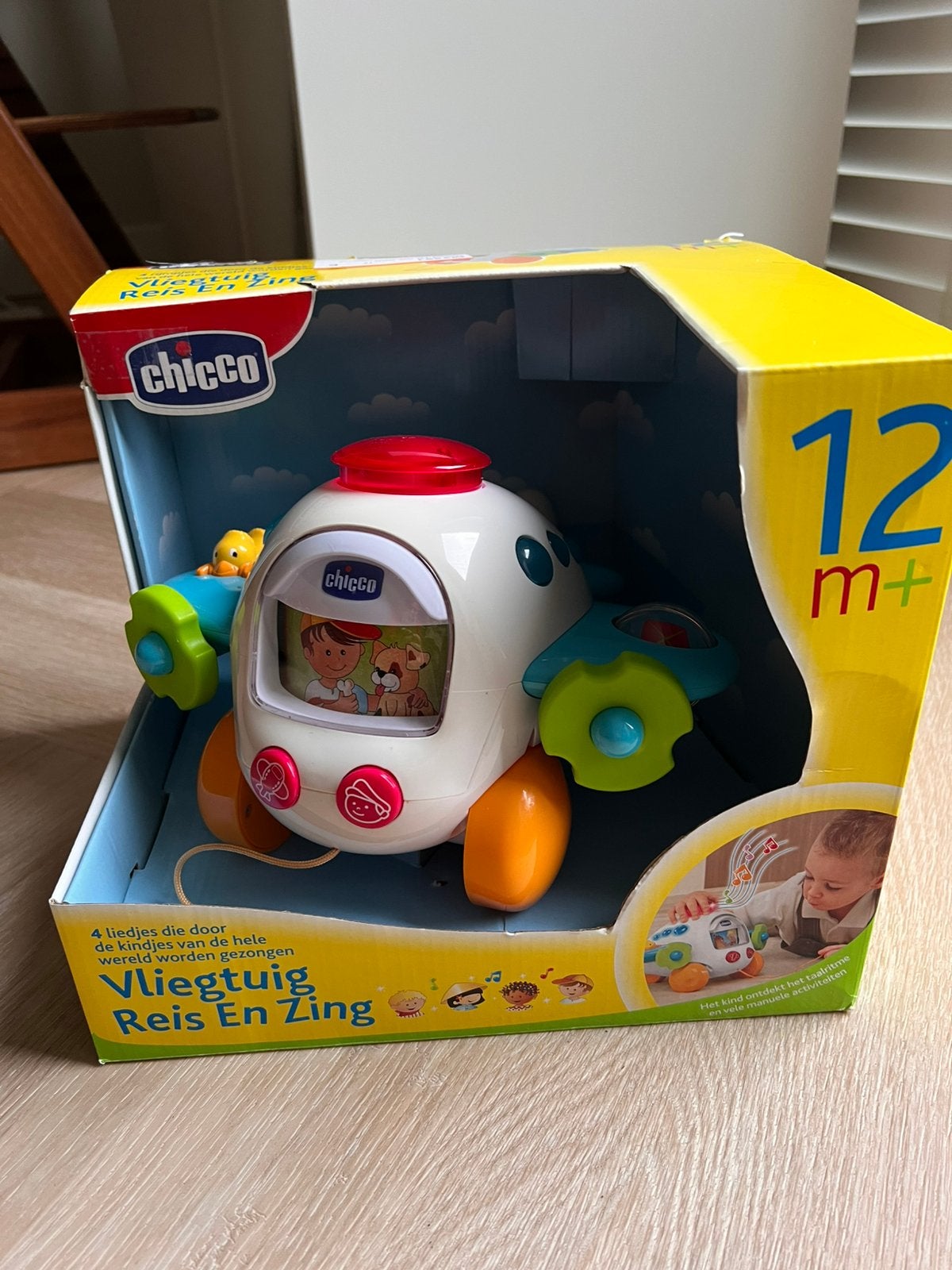 Vliegtuig met licht en muziek, Ophalen of Verzenden, Zo goed als nieuw, 6 maanden tot 2 jaar