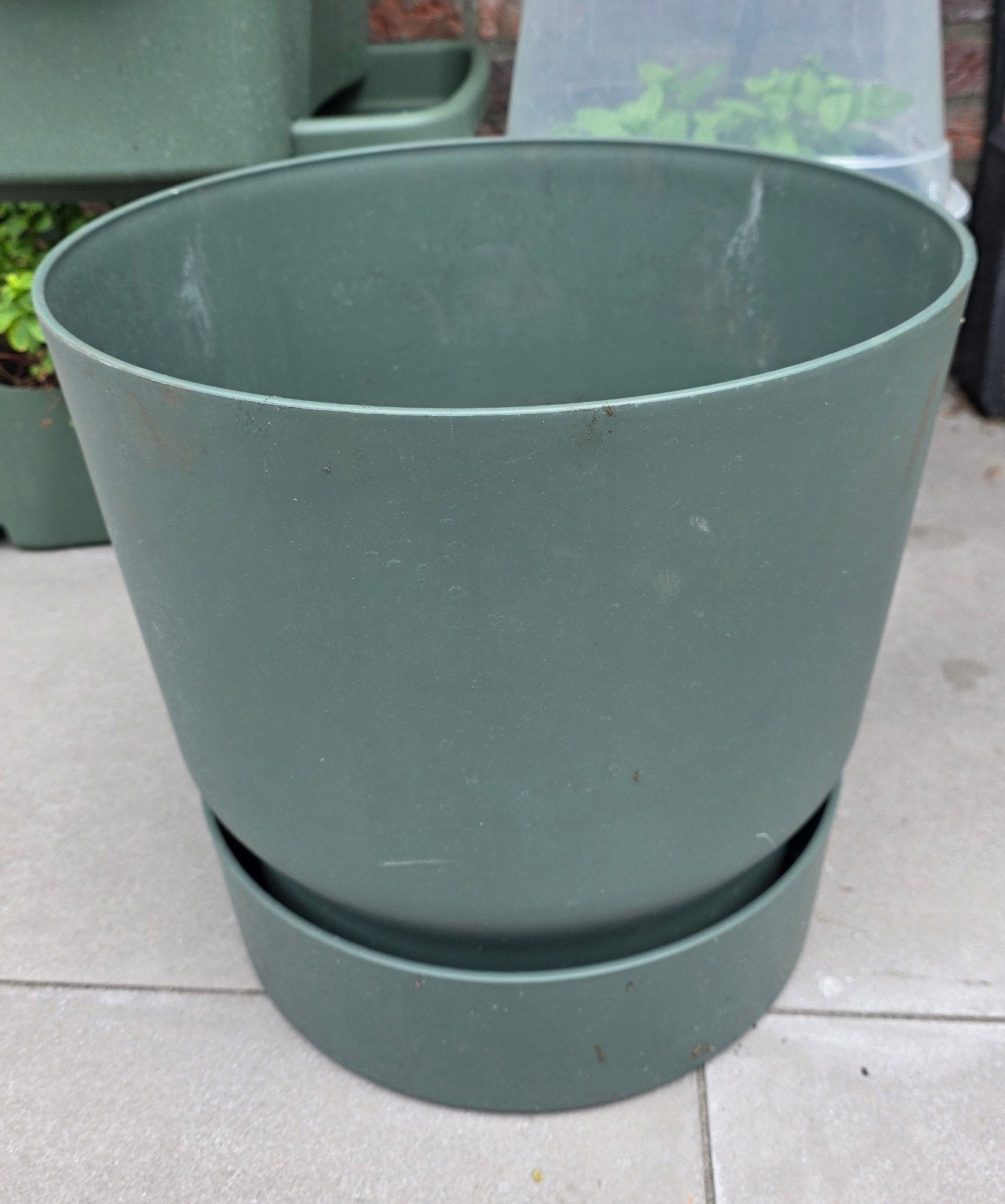 Elho bloempot, Ophalen, Kunststof, Minder dan 30 cm, Rond